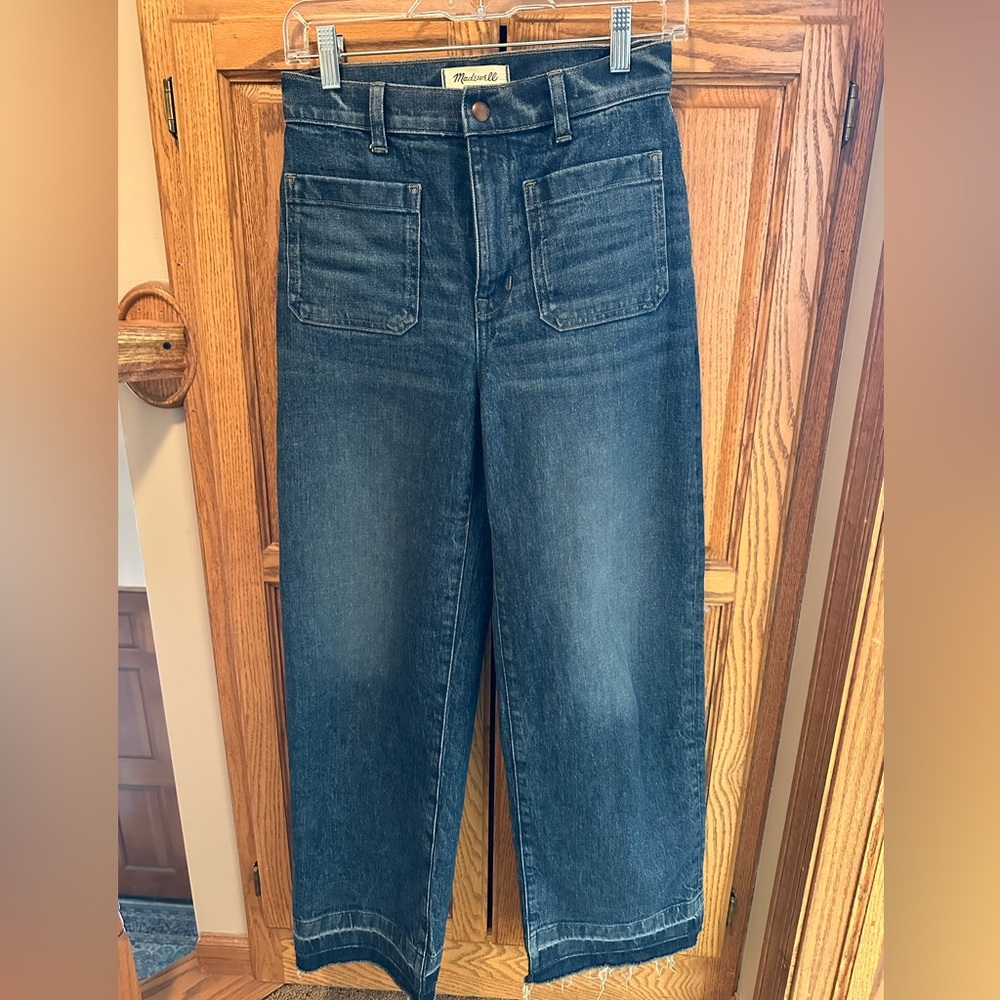 Madewell Indigo Straight Leg Jeans